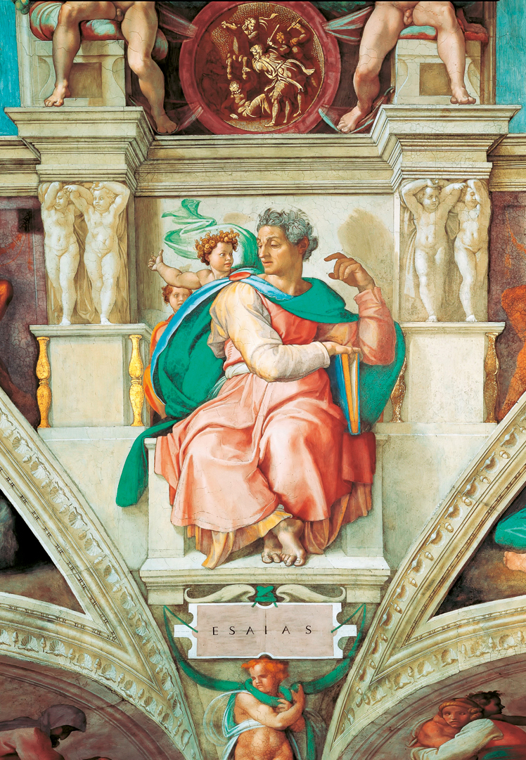  米开朗基罗·博那罗蒂 Michelangelo di Lodovico Buonarroti Simoni——先知以赛亚